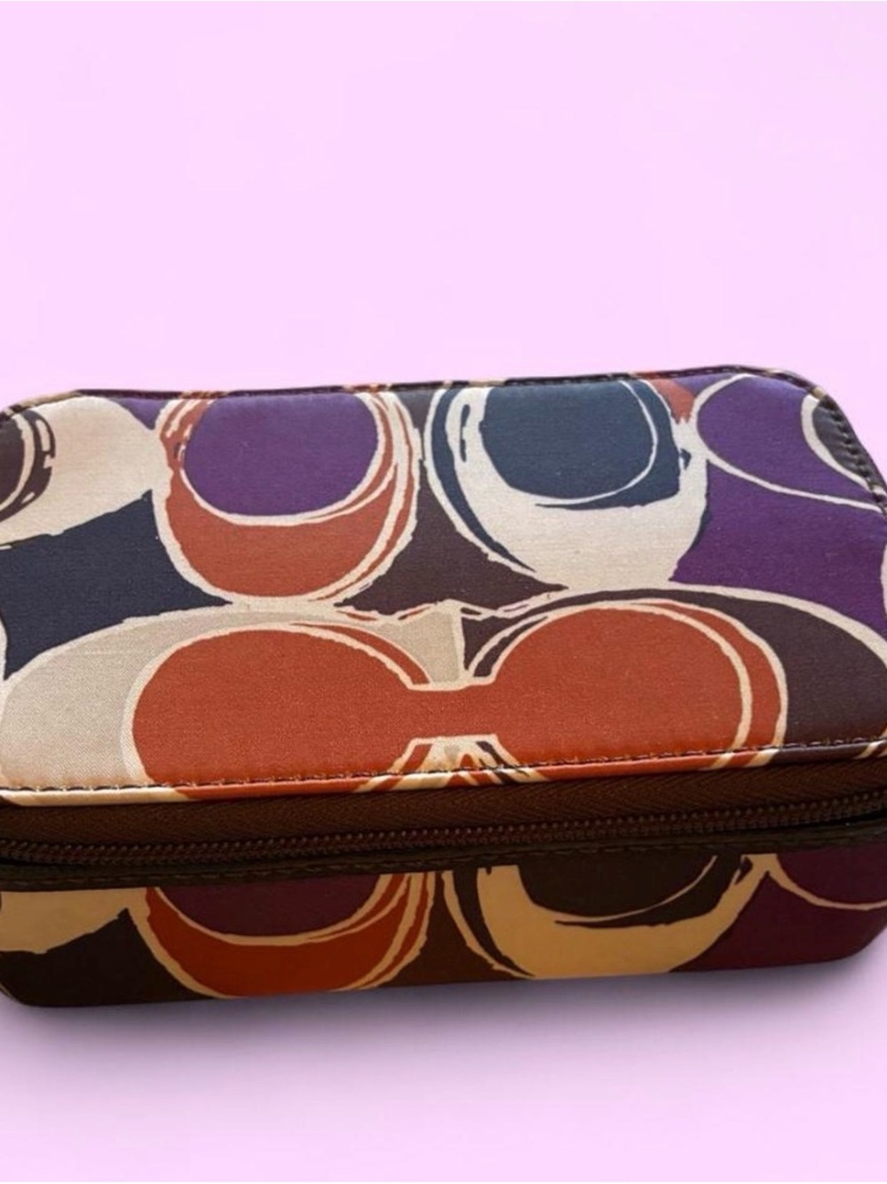Vintage Coach Jewelry Case
